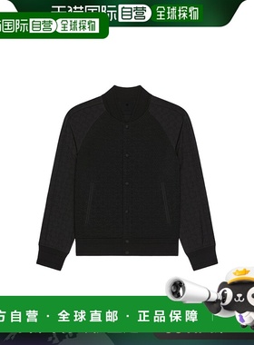 香港直邮GIVENCHY 男士夹克 BM01AE4YKZ001 SS2025 黑色 长袖羊毛