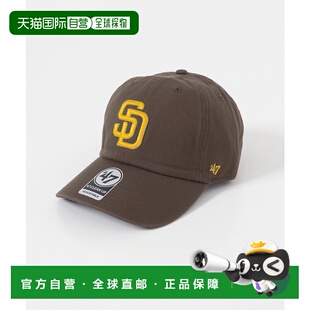 1h可退 日本直邮FORTY SEVEN 男装 棉质刺绣棒球帽 宽松半定制版