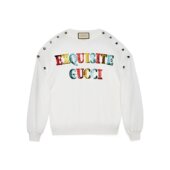 古驰 女士 Exquisite Gucci 印花卫衣 717416XJEXN