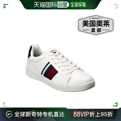 Ben Sherman Hampton 条纹运动鞋 - 白色 【美国奥莱】直发