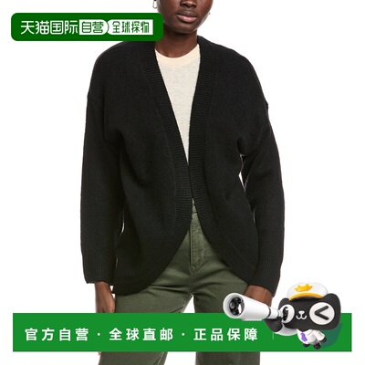 自营Vince Camuto Open Cardigan - black 美国奥莱直发开衫