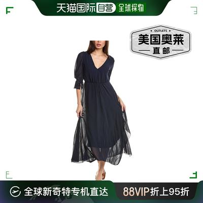 3.1 Phillip Lim Fluid 连衣裙 - 海军蓝 【美国奥莱】直发