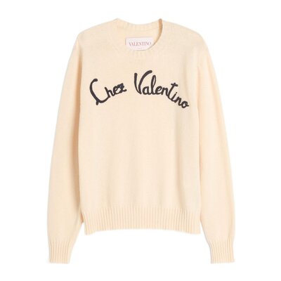 VALENTINO 男士针织毛衣 VKC33LAR8581 SS2025 花色 长袖羊毛毛衣