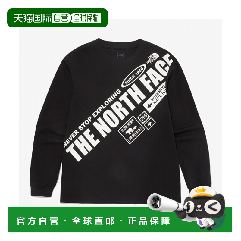 韩国直邮THE NORTH FACE KIDS儿童童装T恤NT7TQ52TBLK北面