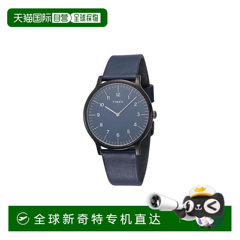 自营 Timex Norway 40mm Gallery男士手表-蓝色 【美国奥莱】直发
