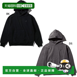 日本直邮斯伯丁男女场边连帽衫带拉链口袋篮球服装长袖套头衫SMJ2