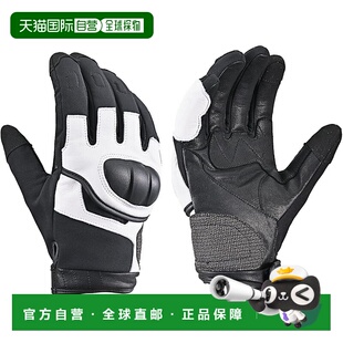 【日本直邮】Daytona摩托车秋冬山羊皮手套 防水防风DG-014 黑白
