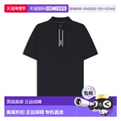 自营boss深蓝色带标志门襟 美国奥莱直发男装 Paddy polo衫