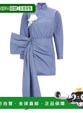 1h可退 香港直邮SELF-PORTRAIT 女士连衣裙 RS26552SBLBLUE SS202