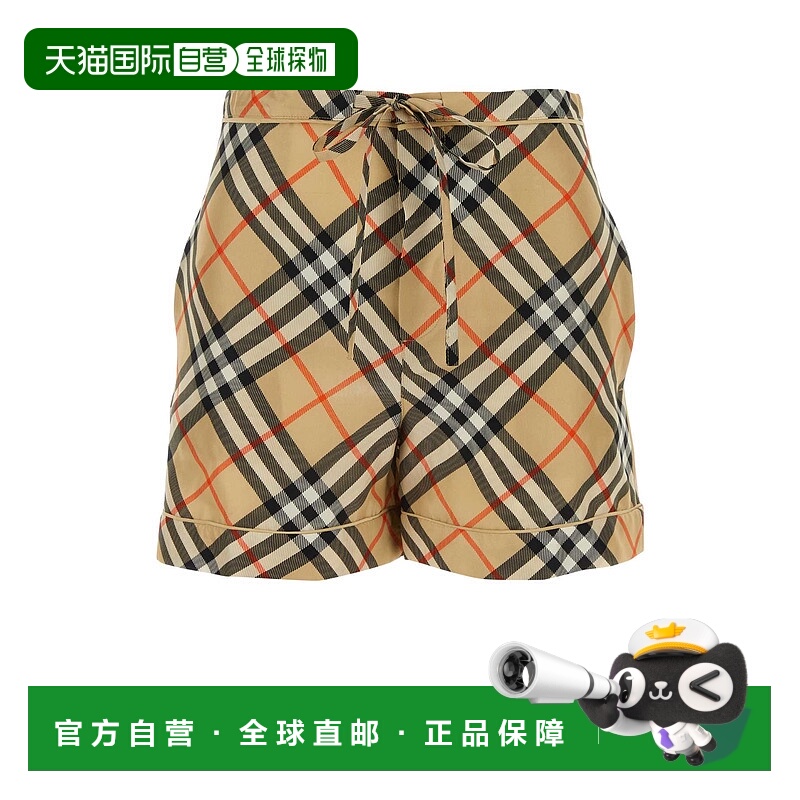1h可退 香港直邮BURBERRY 女士短裤 8094546B9368 AW2024 花色 Pr