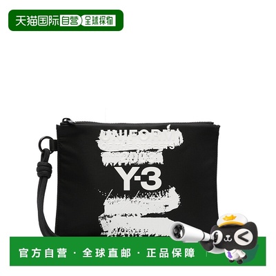 1h可退 香港直邮Y-3 男士 小包 JD2912 black黑色 舒适时尚手拿包