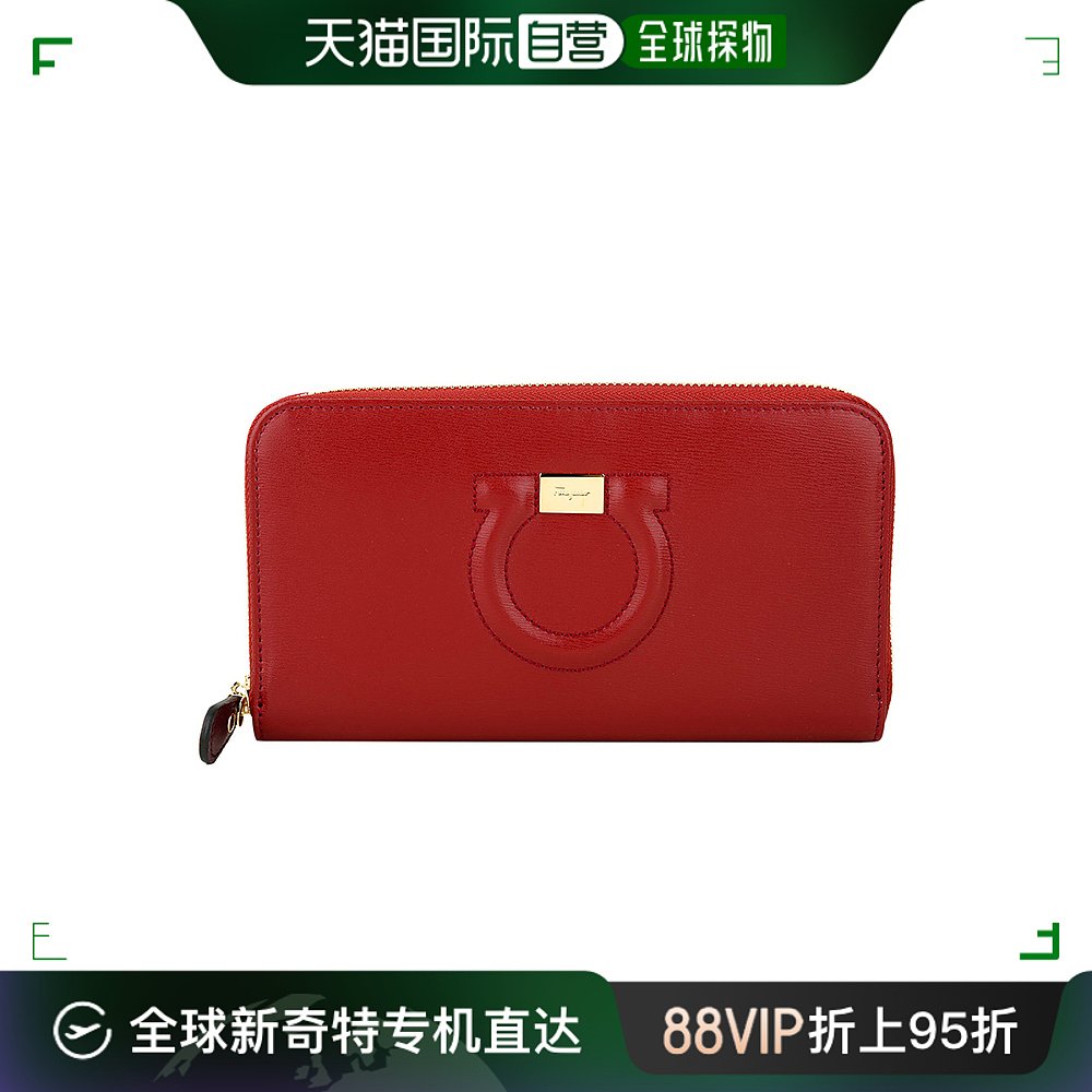 香港直邮Salvatore Ferragamo女士长款钱夹百搭22-C843-0683626