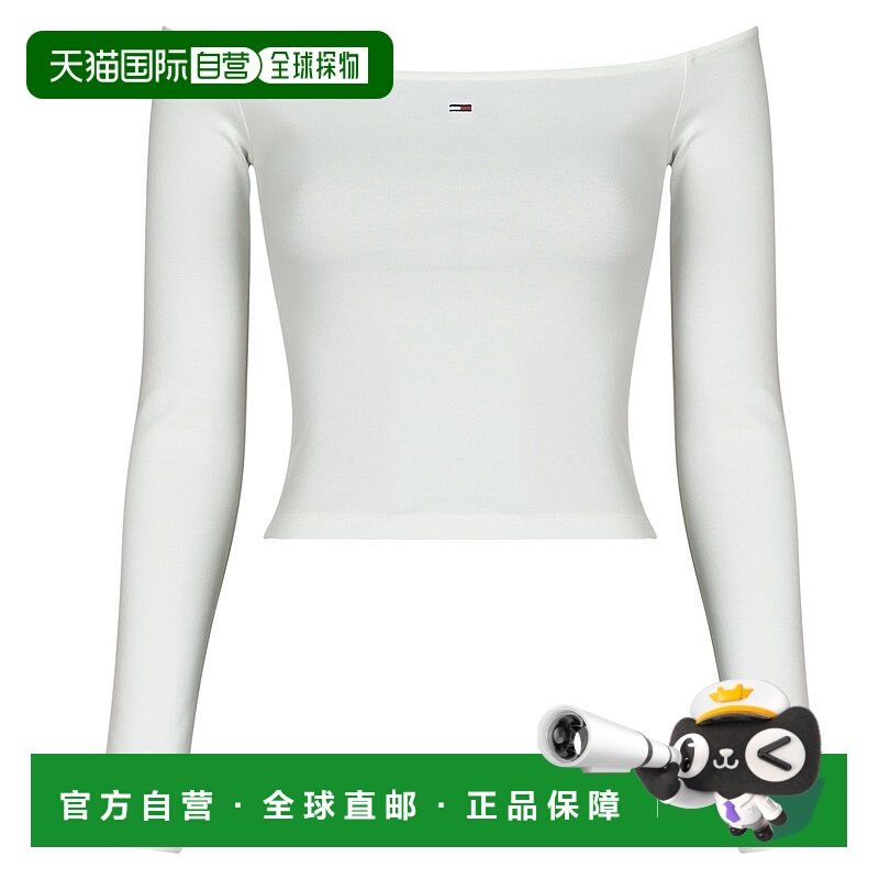 欧洲直邮Tommy Jeans  女衣服 秋冬2025 长袖T恤 TJW SLIM ESSENT