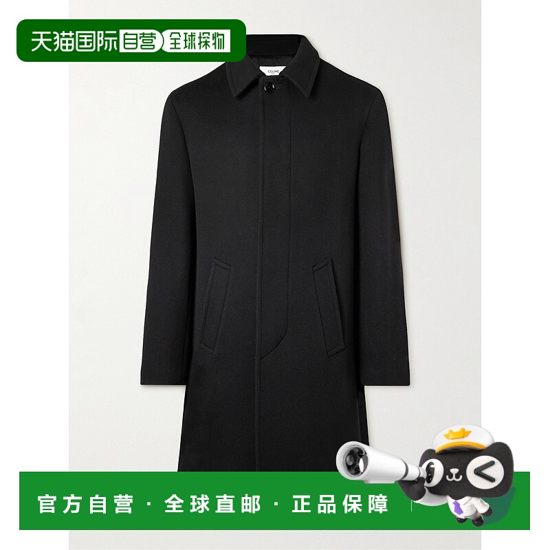 1h可退 Celine 思琳 男士 MAC双面羊绒羊毛大衣 2M68B110