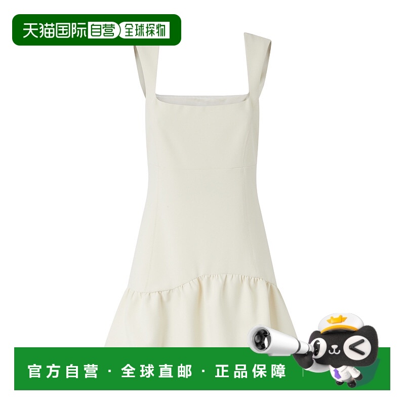 香港直邮PINKO 女士连衣裙 105768A2QVZ00 AW2025 白色 Flared Cr
