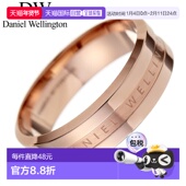 日本直邮Daniel 戒指男女D Elan Wellington 戒指粉金戒指女士男士