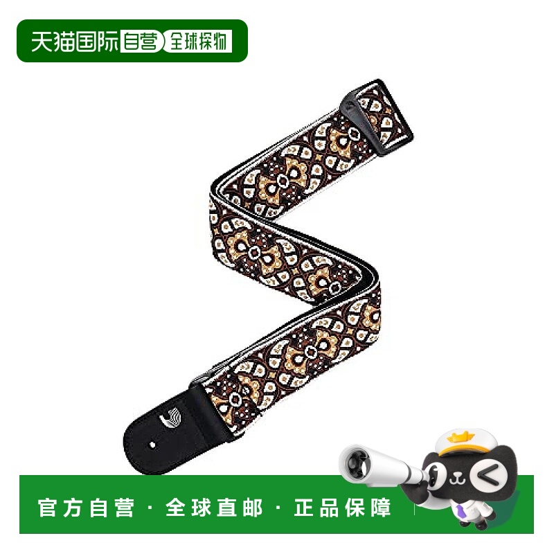 【日本直邮】达达里奥 吉他背带 50RW03 Eco 舒适 提花50RW03 红&