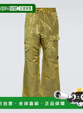 1h可退 香港直邮潮奢 Y-3 男士 印花长运动裤 00 yellow黄色 舒适