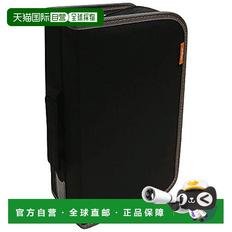 【日本直邮】仲林Digio2 CD/DVD光碟收纳包 120片 黑色
