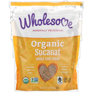 香港直发Wholesome黑糖全蔗糖香甜暖宫补铁天然有机健脾烘焙907g