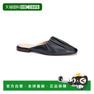 自营chinese laundry中式洗衣房42 GOLD Kaylee平底鞋女式6黑色皮