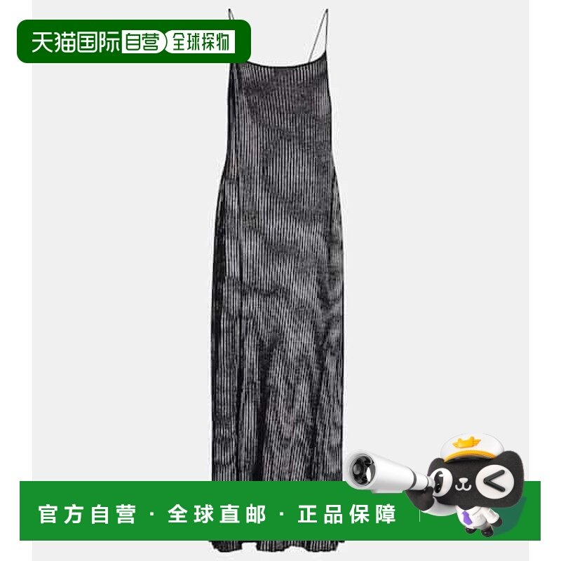 1h可退 香港直邮The Frankie Shop 女士 Sienna 半透视亚麻长款连