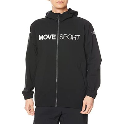 迪桑特 风衣 MOVESPORT 轻量 防水 弹力 BK L号