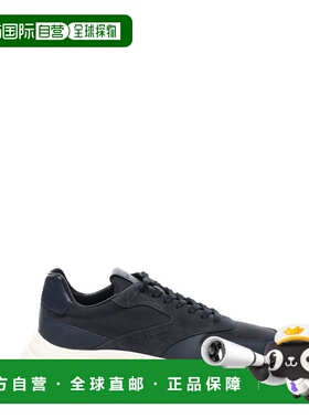 1h可退 香港直邮Hogan 男士 圆头运动鞋 HXM5630FK6HU5E blue蓝色