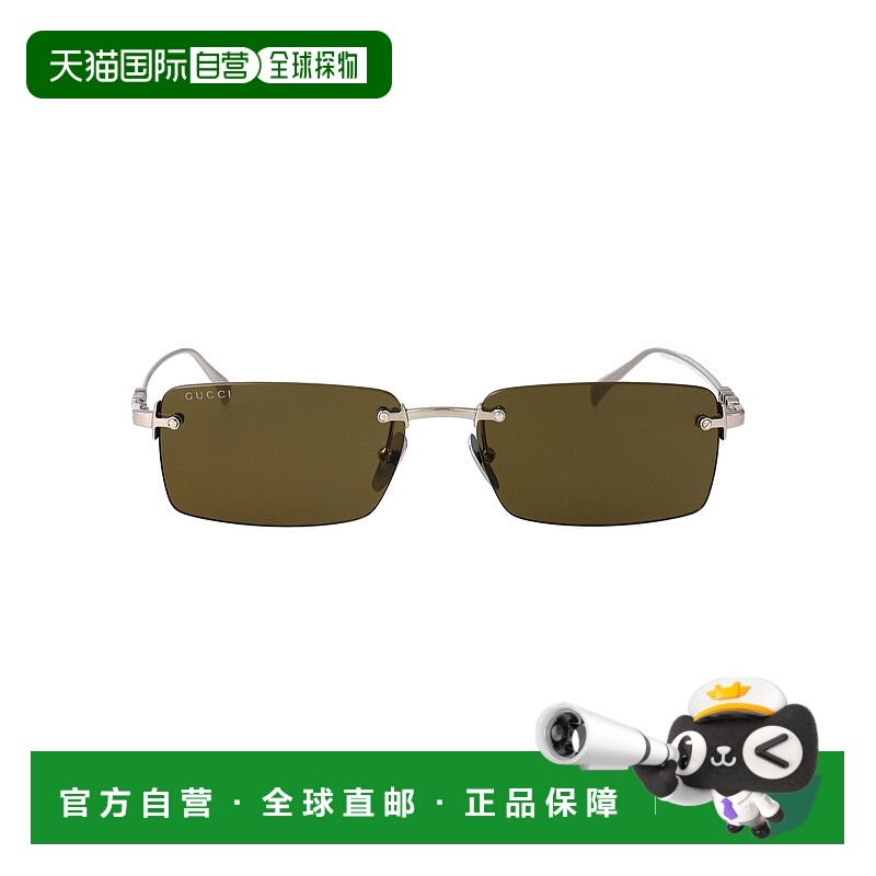 1h可退 香港直邮GUCCI 男士太阳镜 GG1941S002 AW2025 军绿色 Sun