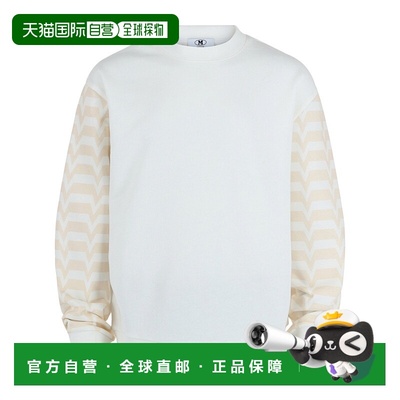 自营 m missoniZig Zag Crewneck 运动衫 - 白米色 美国奥莱直发