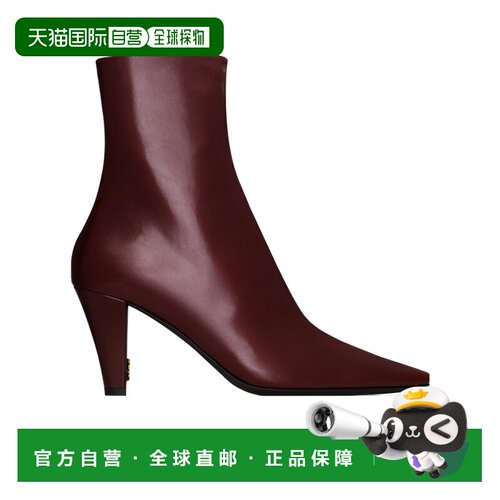 香港直邮女士 JILL 光滑皮革短靴 26FW
