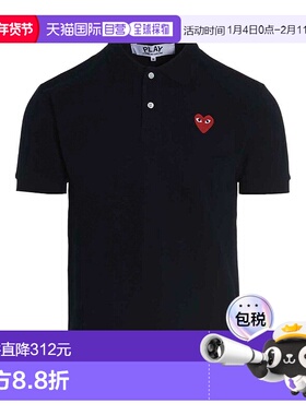 香港直邮Comme Des Garcons Play 短袖polo衫 AXT0062