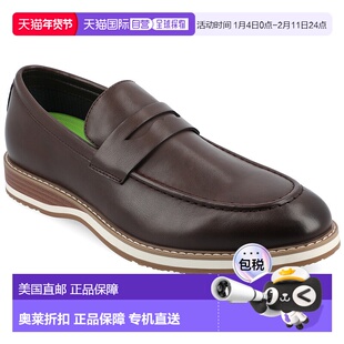 自营 vance co.Vance Kahlil Penny Loafer-棕色 美国奥莱直发