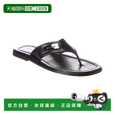 自营By FAR Zizi 皮革凉鞋 - 黑色 美国奥莱直发