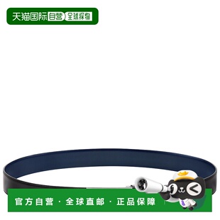 欧洲直邮LONGCHAMP珑骧男士Delta Box百搭针扣腰带腰饰情人节礼物