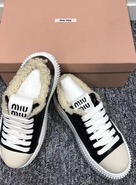 Miu Miu 系带低帮运动鞋 5E986D3AHT