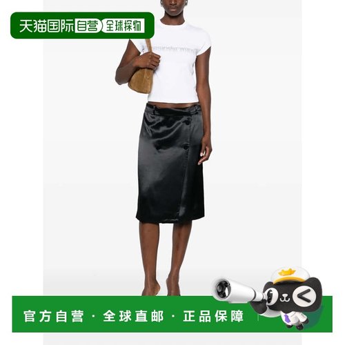 美国直邮ALEXANDER WANG - Women Hotfix Graphic Baby Tee上衣