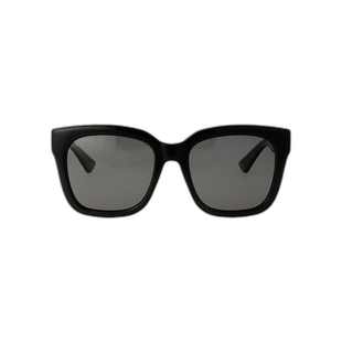 自营GUCCI 女士太阳镜 GG1338S001 AW2025 灰色 大镜框太阳眼镜