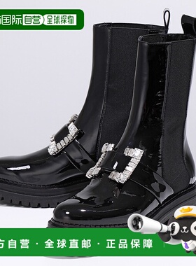 日本直邮Sergio Rossi Side Gore 靴子 BIKER PRINCE A95850 MVIV