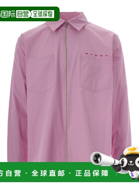 香港直邮MARNI 男士衬衫 CUMU0297P0USCT88LRC20 SS2026 粉红色