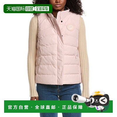 自营Canada Goose Freestyle Tonal Label Vest - pink 美国奥莱