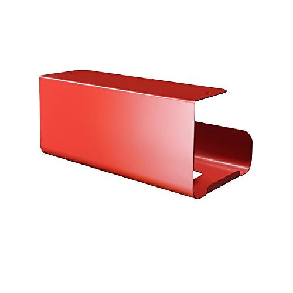 日本直邮Aux厨房纸收纳盒红色结实易安装放纸巾耐腐蚀UFS4RD