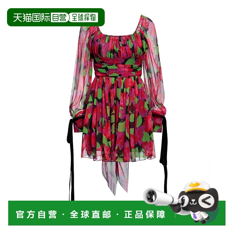 1h可退 香港直邮Saint Laurent 圣罗兰 女士 短款连衣裙