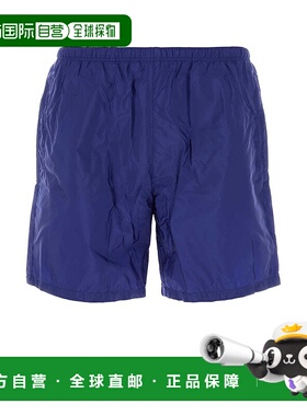 1h可退 香港直邮Prada 普拉达 男士 徽标印花泳裤 UB333S22113Z2