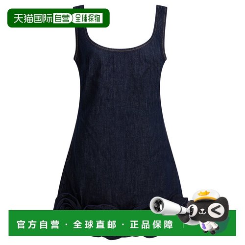 香港直邮Self-Portrait 女士 3D 紧身花瓣图案连衣裙 RS26821SBLB