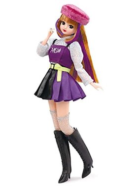 日本直邮多美 Licca酱系列人偶娃娃Pop Teen紫色裙子款