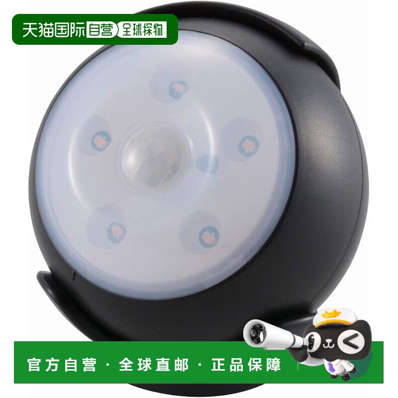 【日本直邮】LED 传感器灯 运动传感器 光传感器 黑色 LS-B15-K 0图片