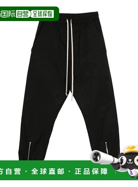 香港直邮Rick Owens 松紧腰运动裤 RU02E1331TE卫裤休闲裤