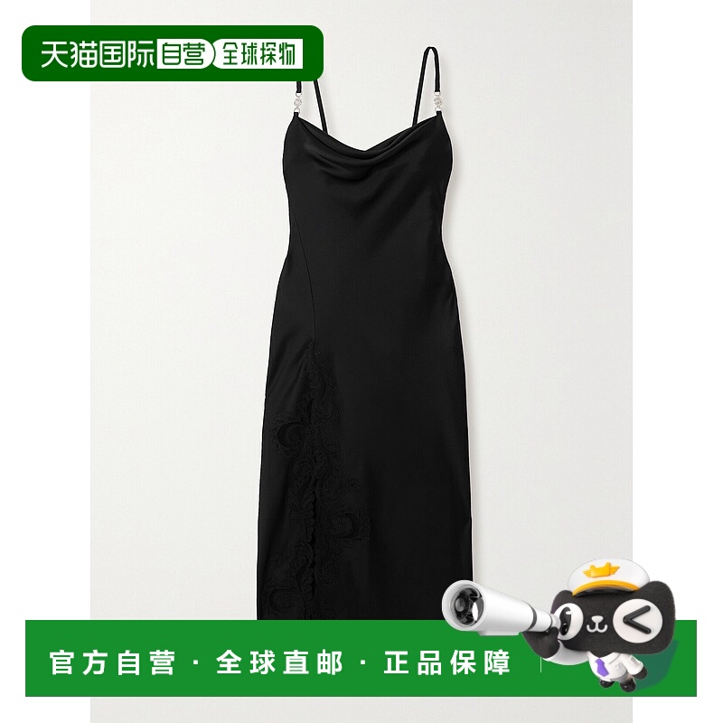 香港直邮Versace 范思哲 女士 吊带连衣裙 10134251A00540真丝