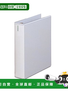 【日本直邮】lihit lab.文件夹说明书活页夹A4白色F814-0经久耐用